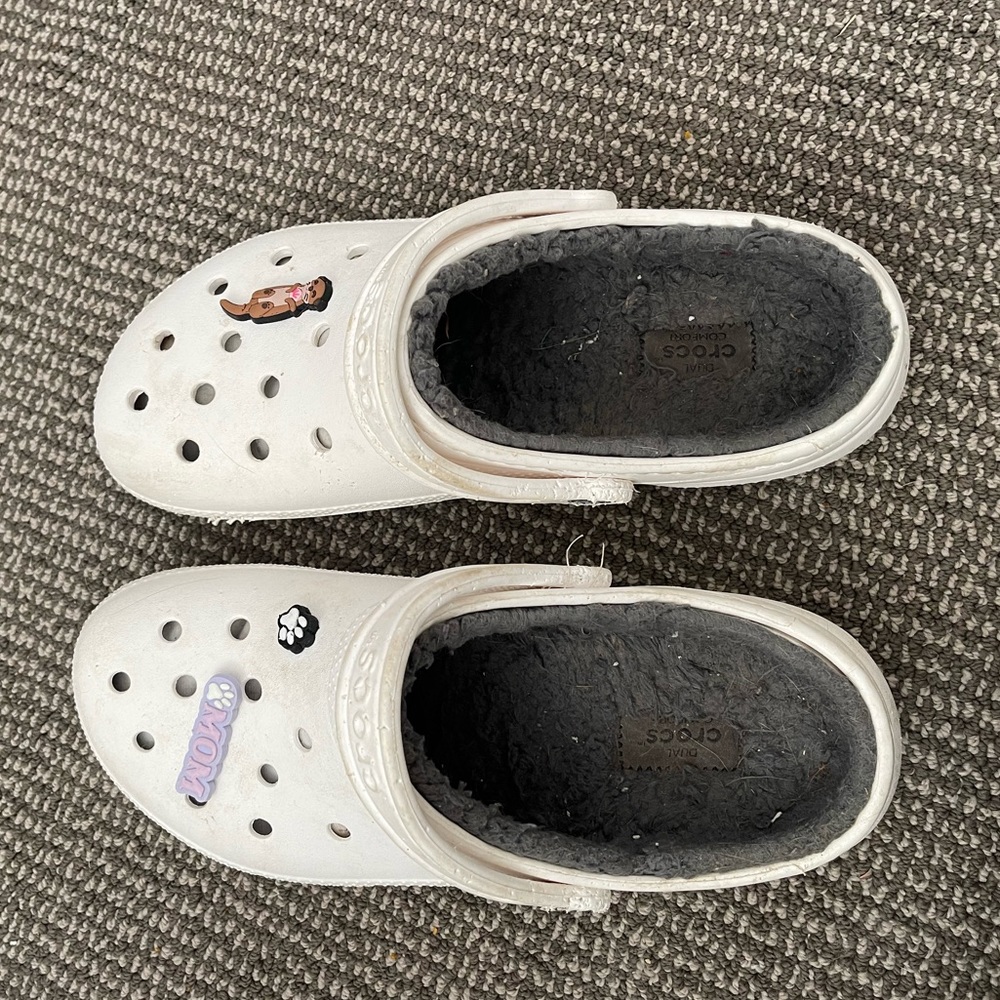 Fuzzy Crocs